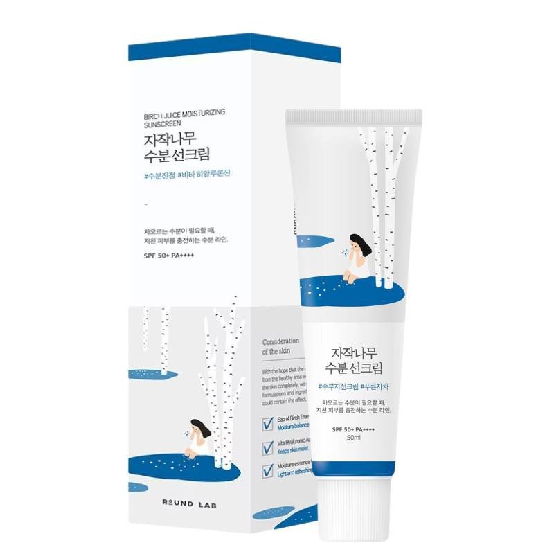 Round Lab Birch Juice Moisturizing Sunscreen SPF50+